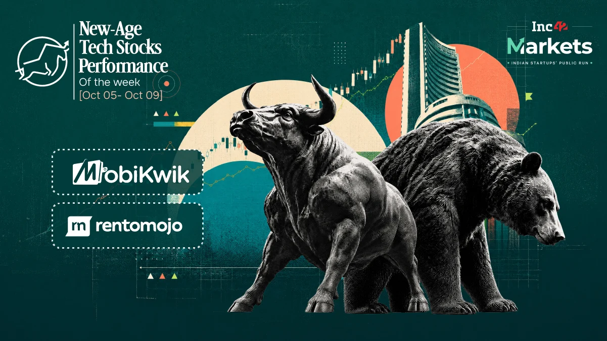 New-Age Tech Stocks Gain This Week, MobiKwik Surges 25% And PhysicsWallah 20%