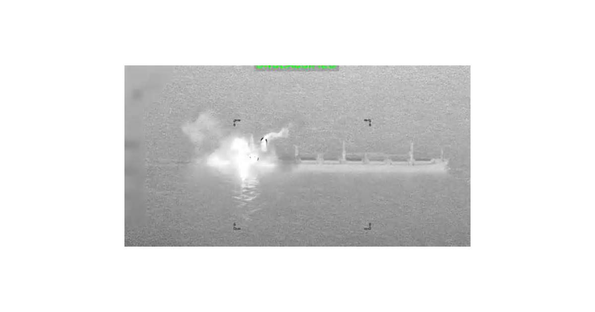 US military says it disabled cargo vessel trying to run Iran blockade