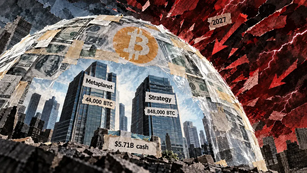 Bitcoin companies are learning that holding forever takes cash