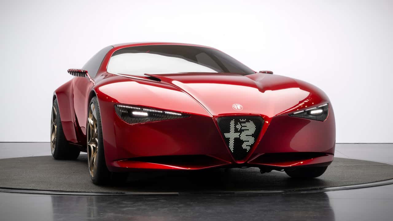 Alfa Romeo Previews Its Future With A Gorgeous Four-Door V6 Concept
