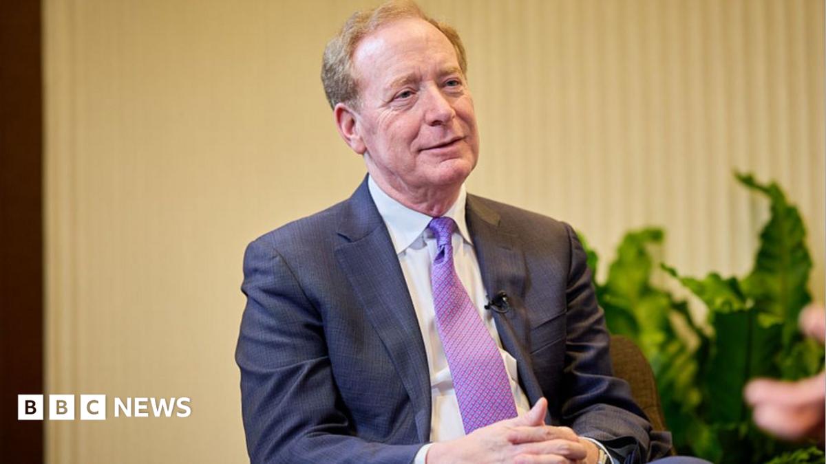 AI is less regulated than milk, says Microsoft president
