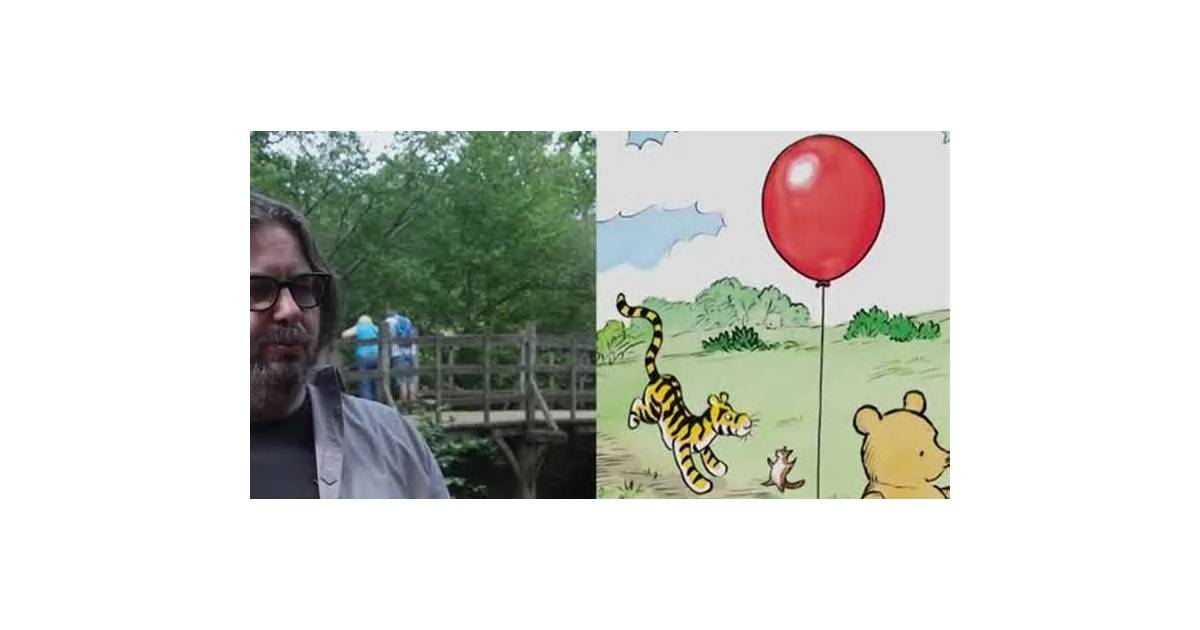 Winnie-the-Pooh turns 100: Playing Poohsticks in woods behind the classic