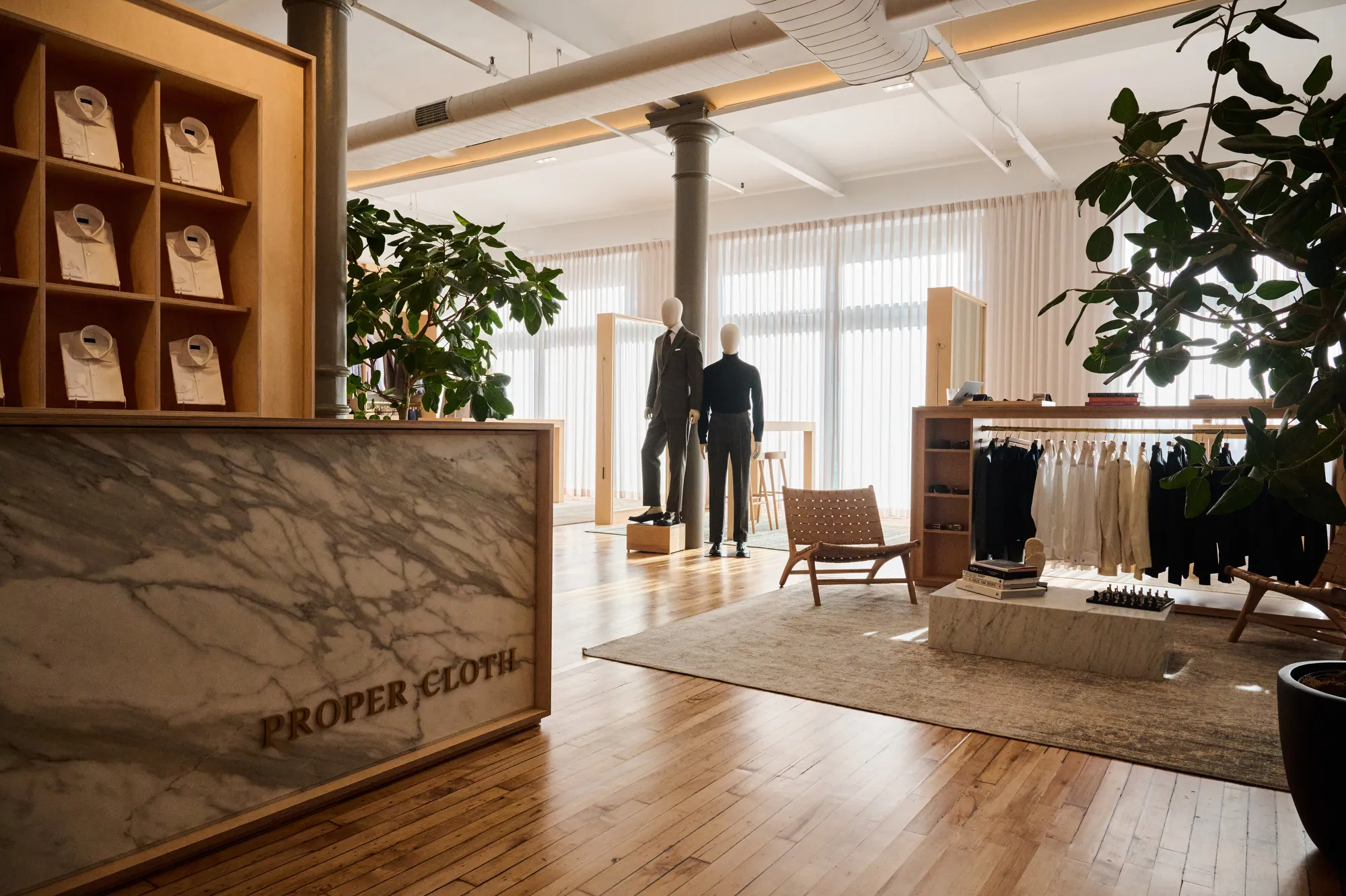 Proper Cloth Revamps SoHo Showroom, Eyes Retail Rollout