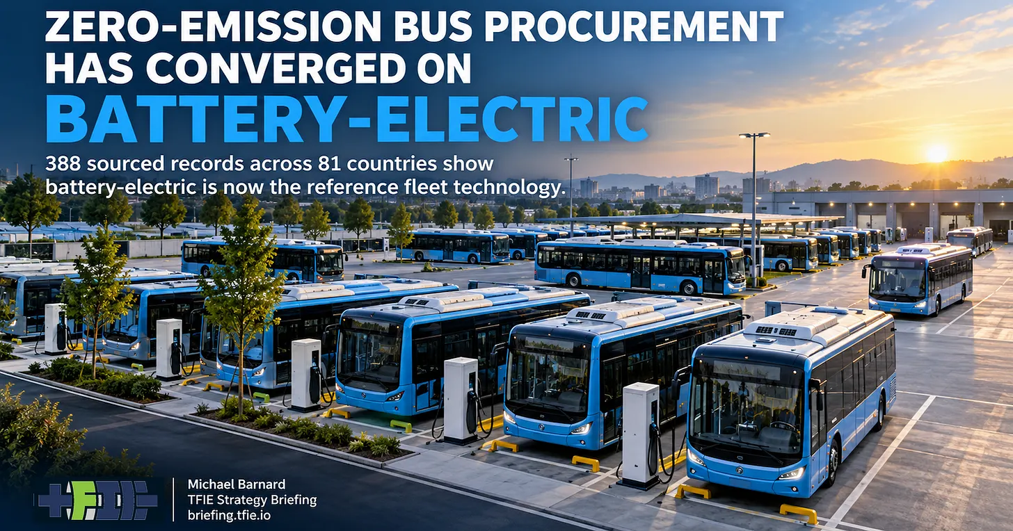 Bus Buyers Have Overwhelmingly Chosen Battery-Electric