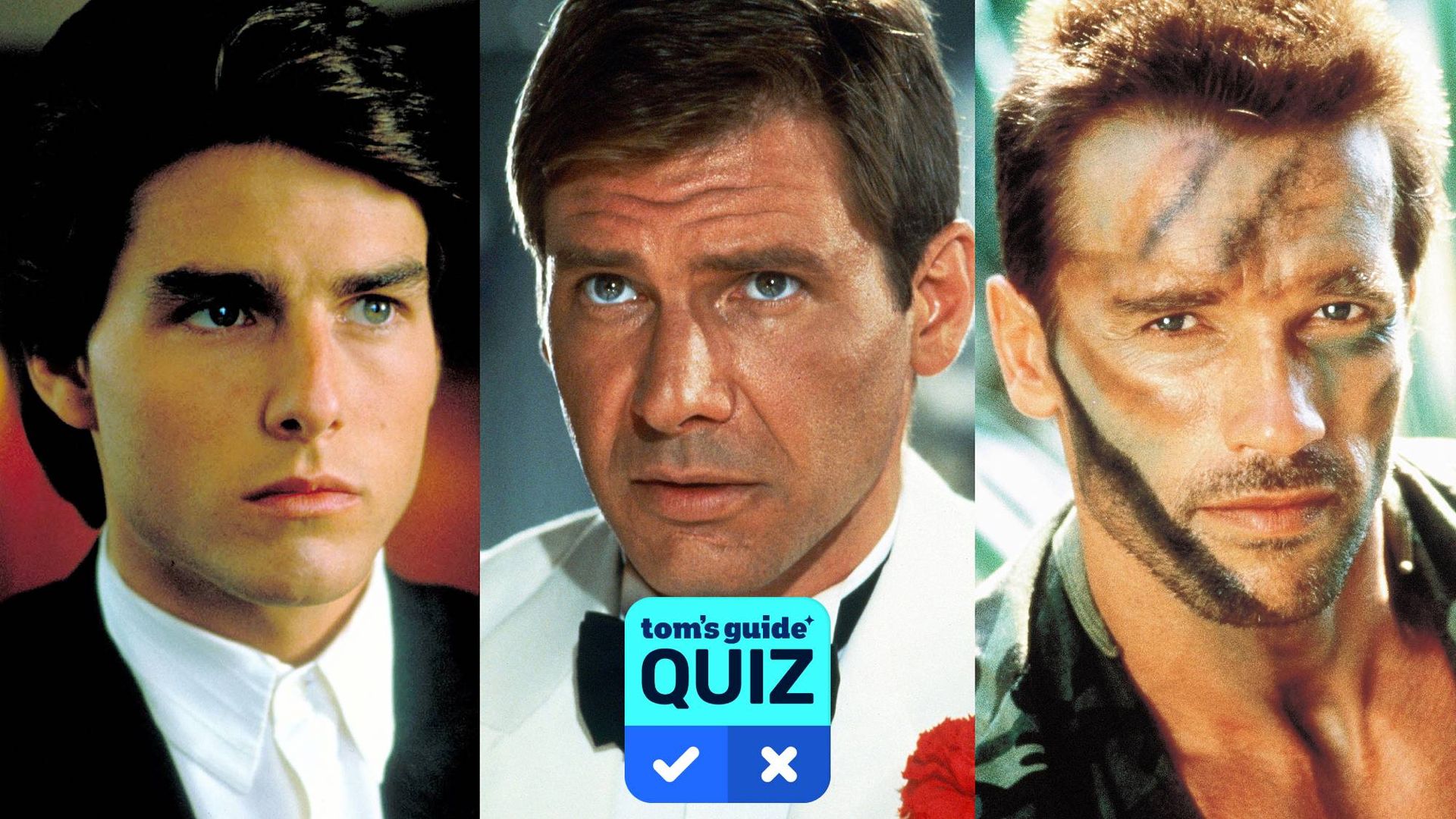 Can you match these 10 stars to their classic ‘80s movies? Take our quiz featuring Tom Cruise, Harrison Ford and more