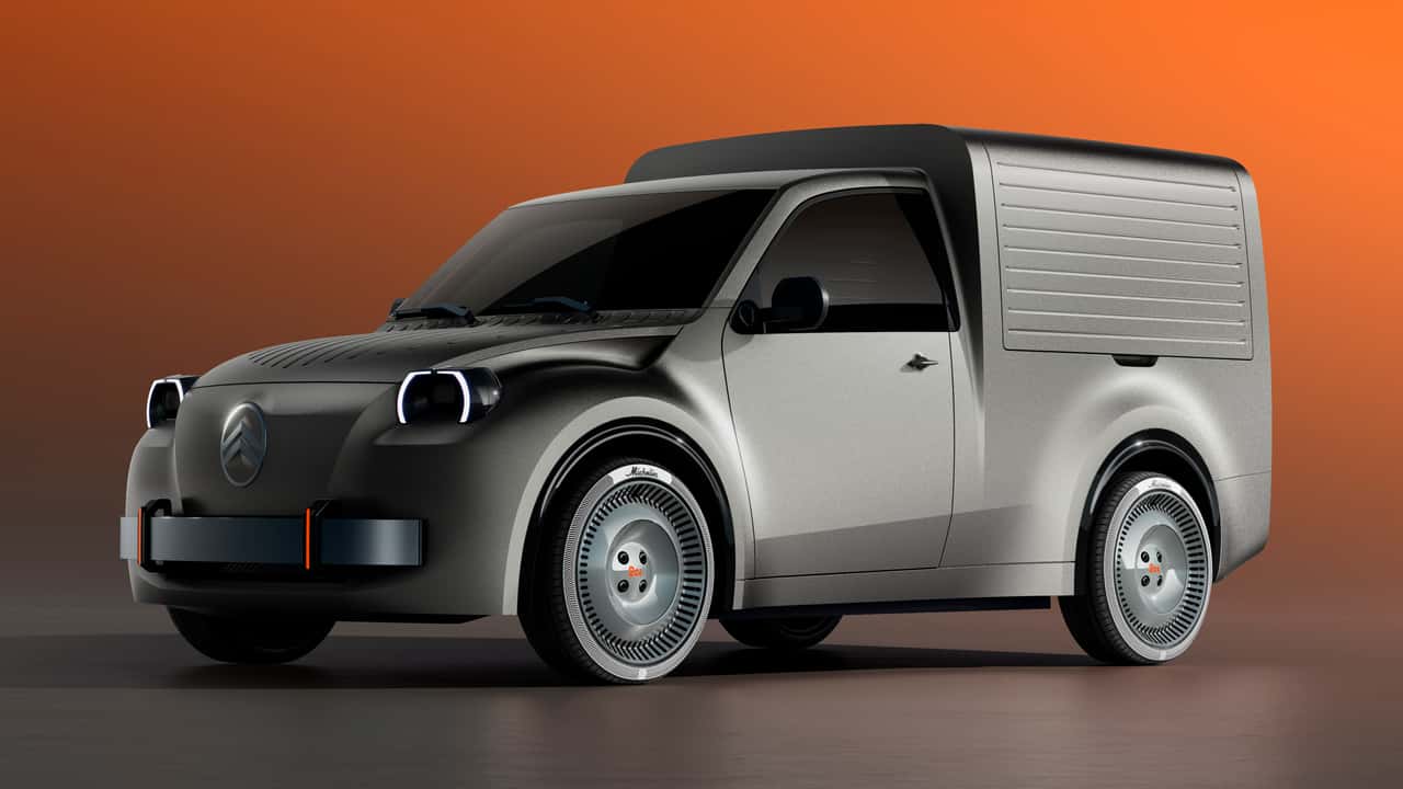 Citroën Brings Back The Iconic 2CV Van With A Modern Twist