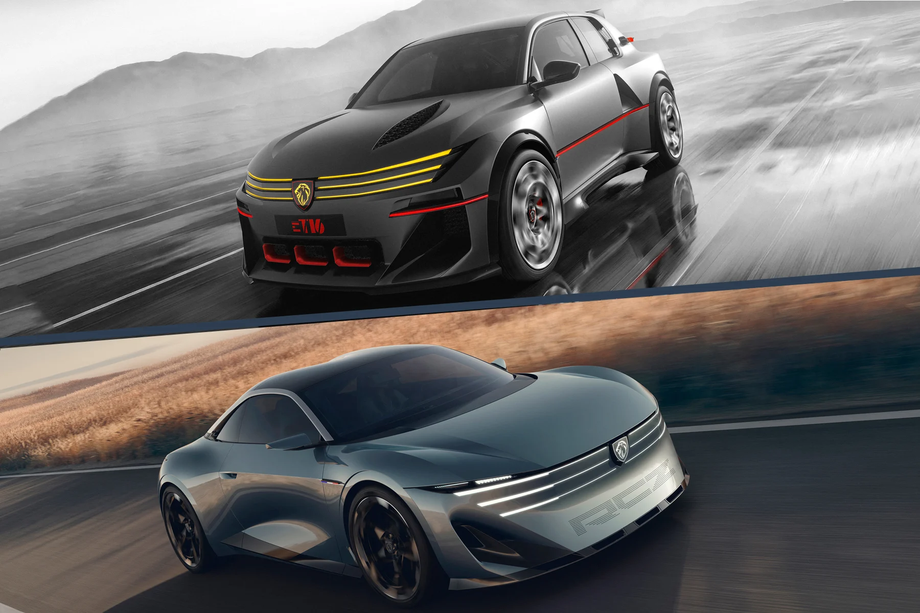 Peugeot unveils homage to brand icons with coupé and rally-inspired electric models