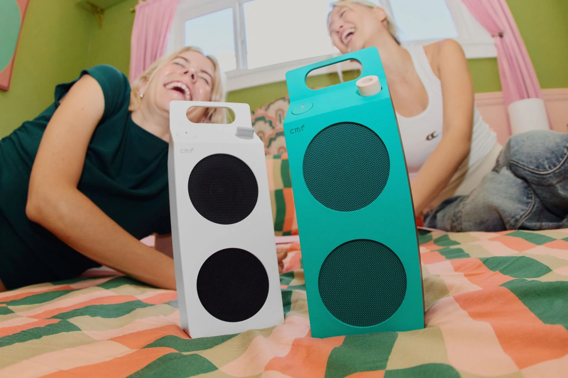 CMF’s First Speakers Look Like Milk Cartons and Have Swappable Buttons