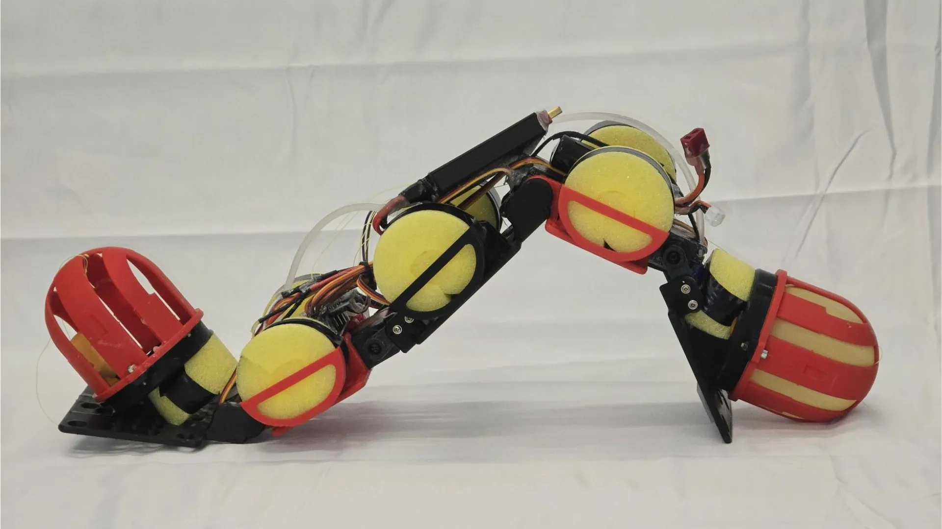 Video: Worm-like robot shifts its own weight to crawl over rocks, climb steps and swim