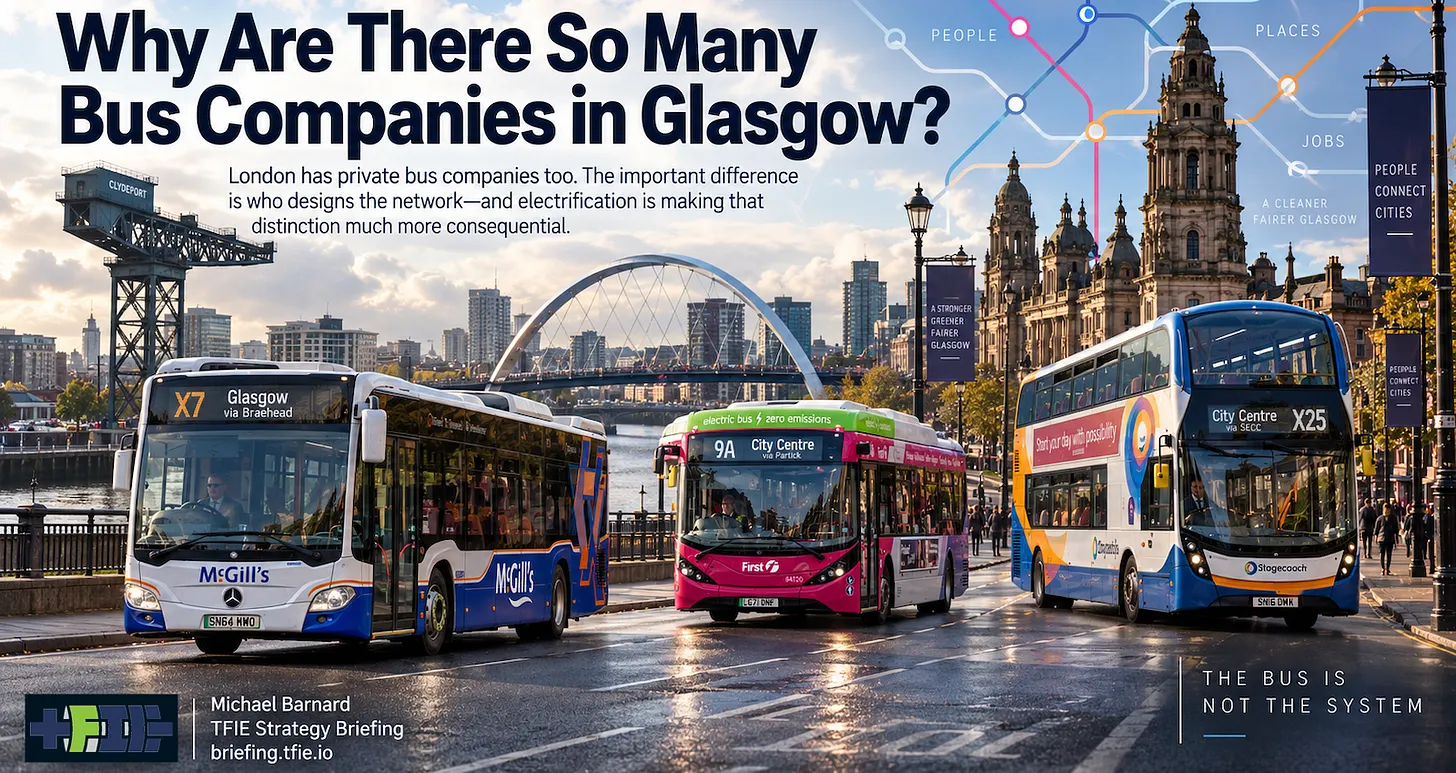 Glasgow’s Buses Reveal Britain’s Transit Experiment