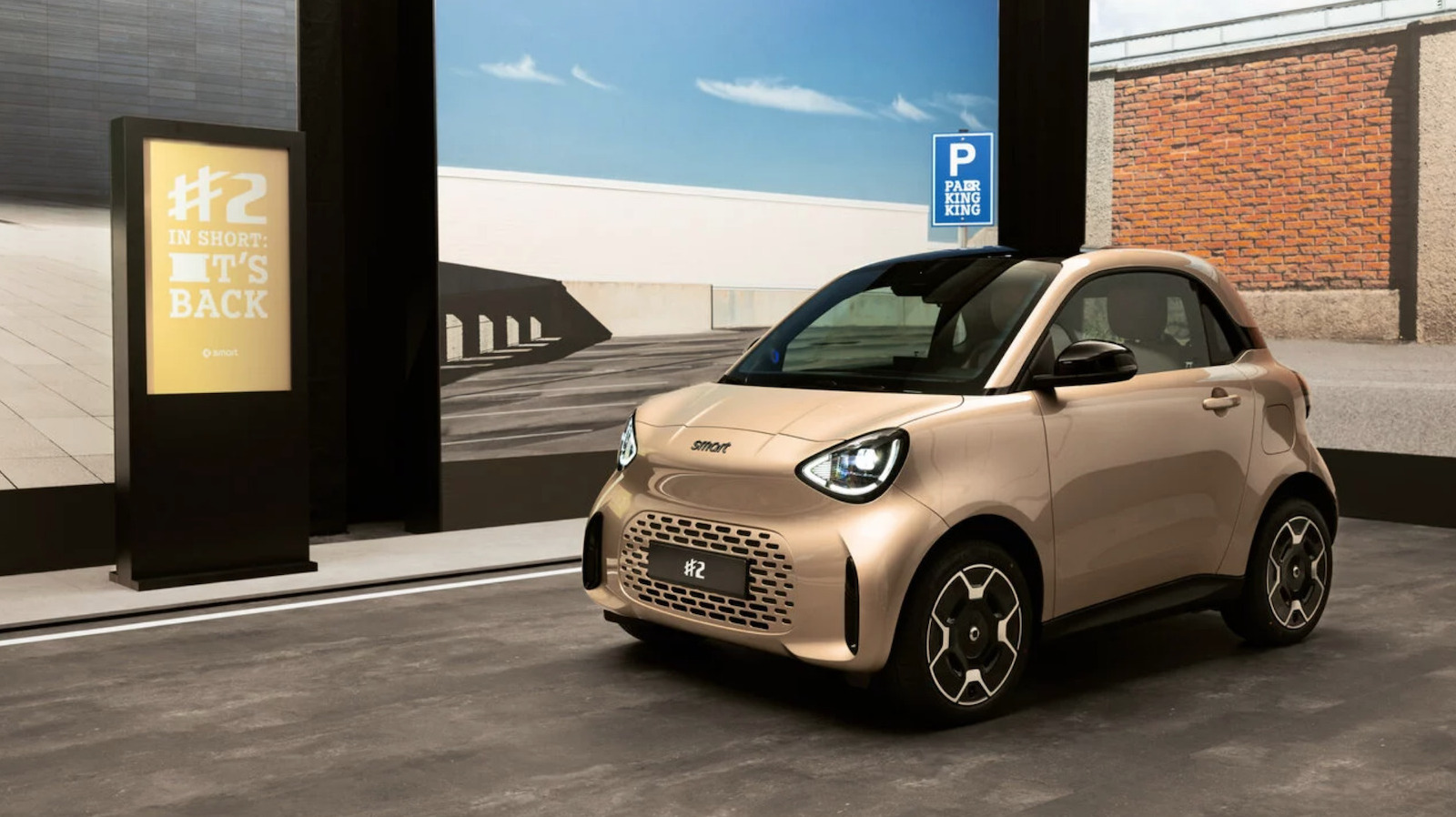 Smart just unveiled a new ultra-compact EV at the Paris Motor Show