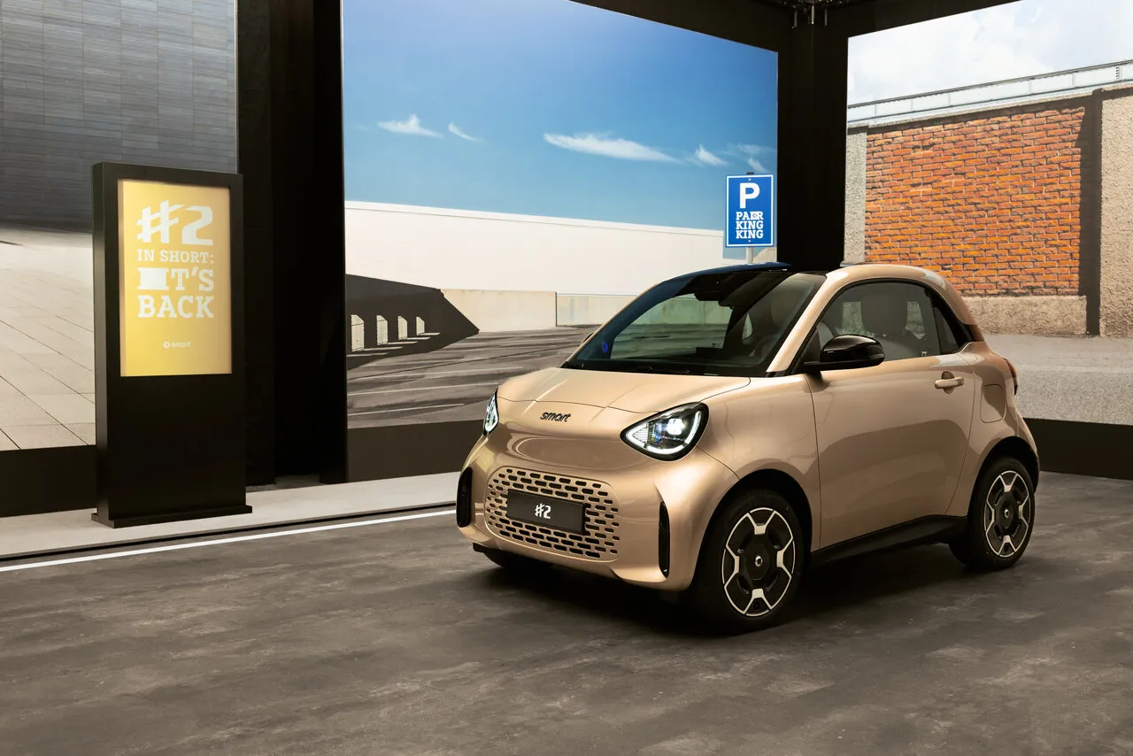 Smart #2 revives the electric Fortwo with 290 km of range for €19,990
