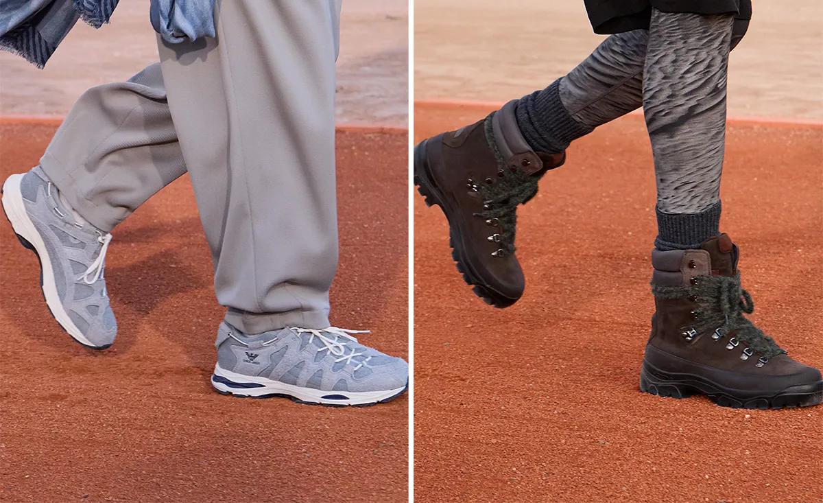 Kith and Giorgio Armani’s Third Collection Features an Asics Sneaker Collab and Boots With Diemme