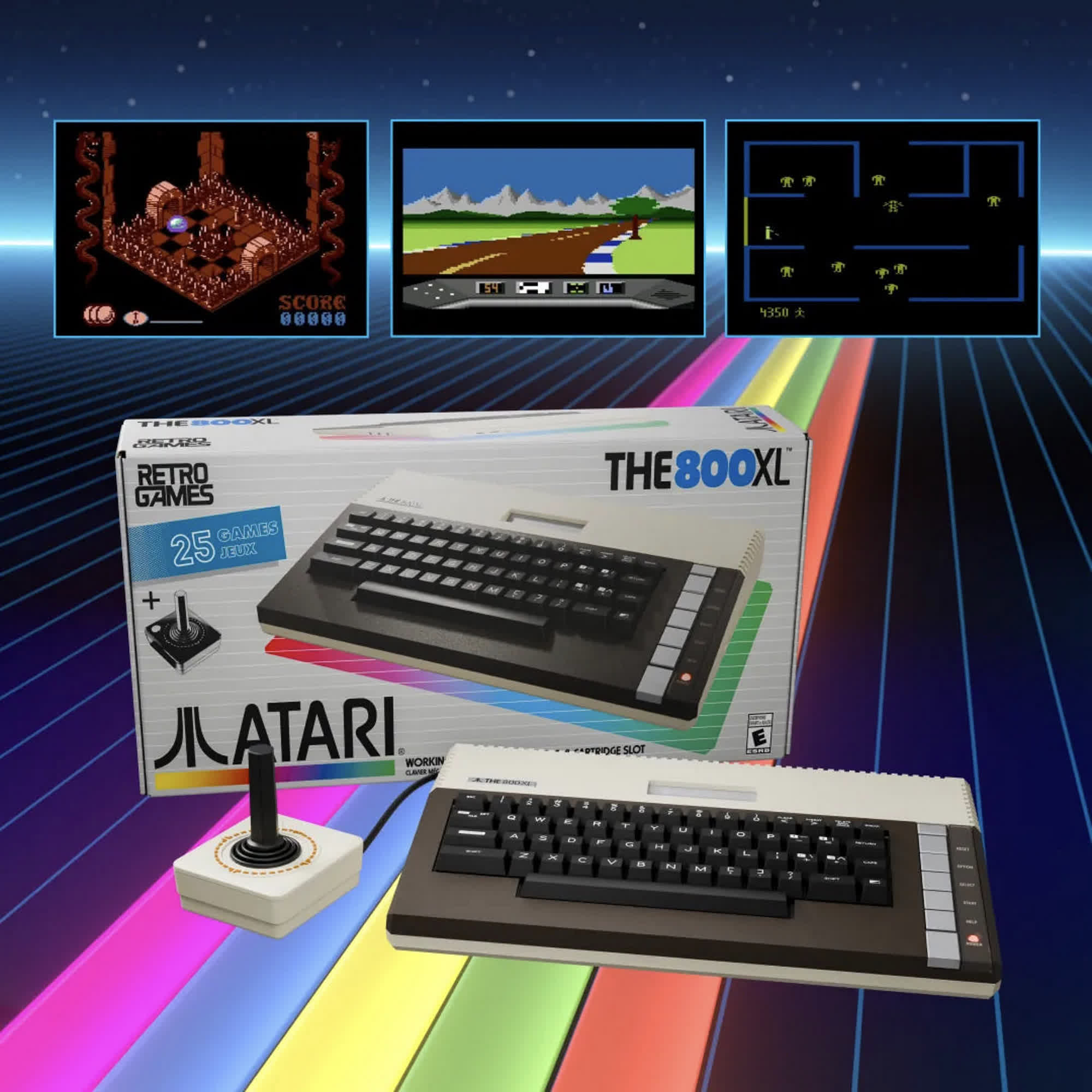 The Atari 800XL is back as a $220 retro machine with a real keyboard, HDMI, and a working cartridge slot