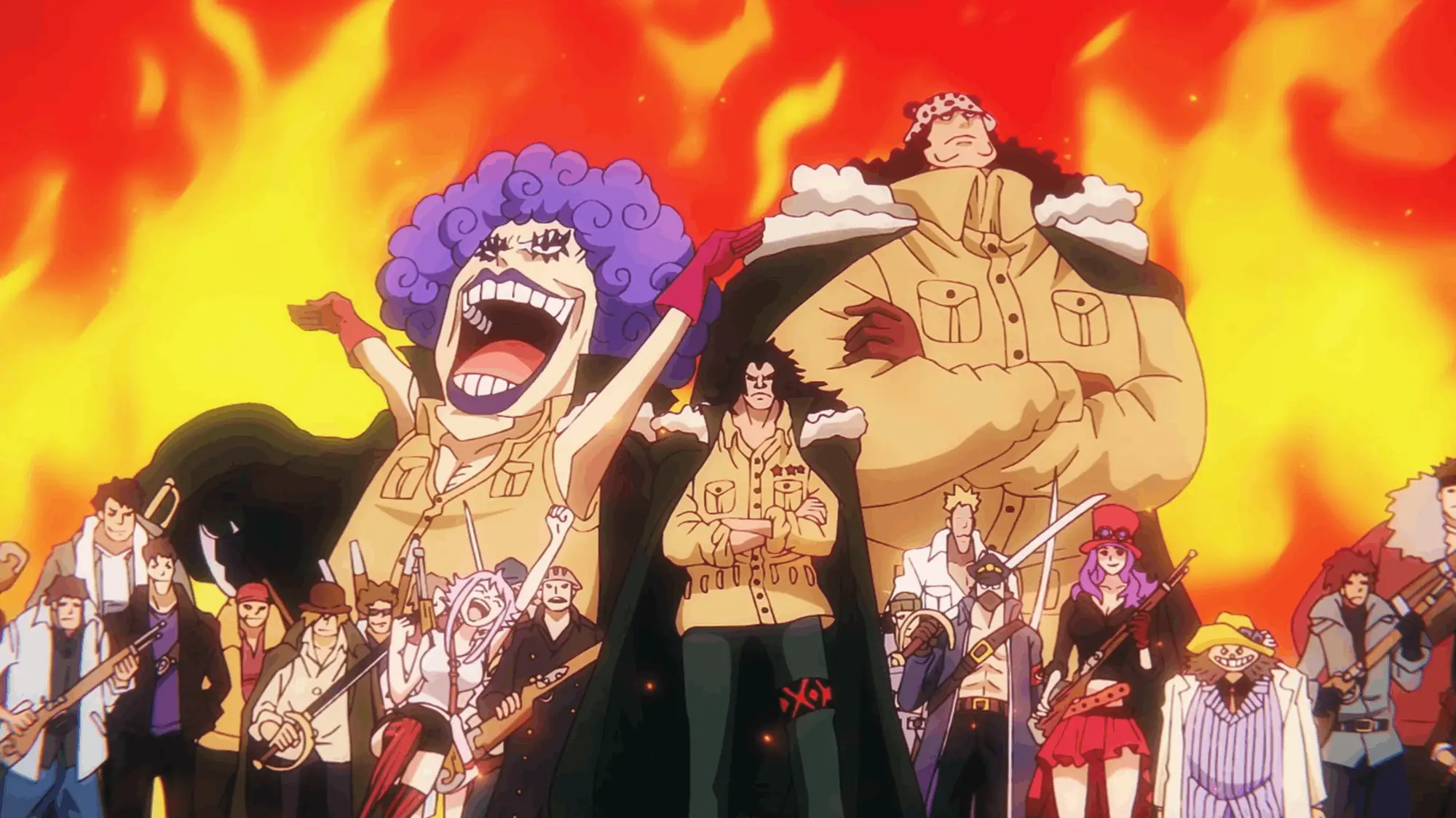 One Piece Creator Oda Sets Up A Revolutionary Army Conqueror's Haki User