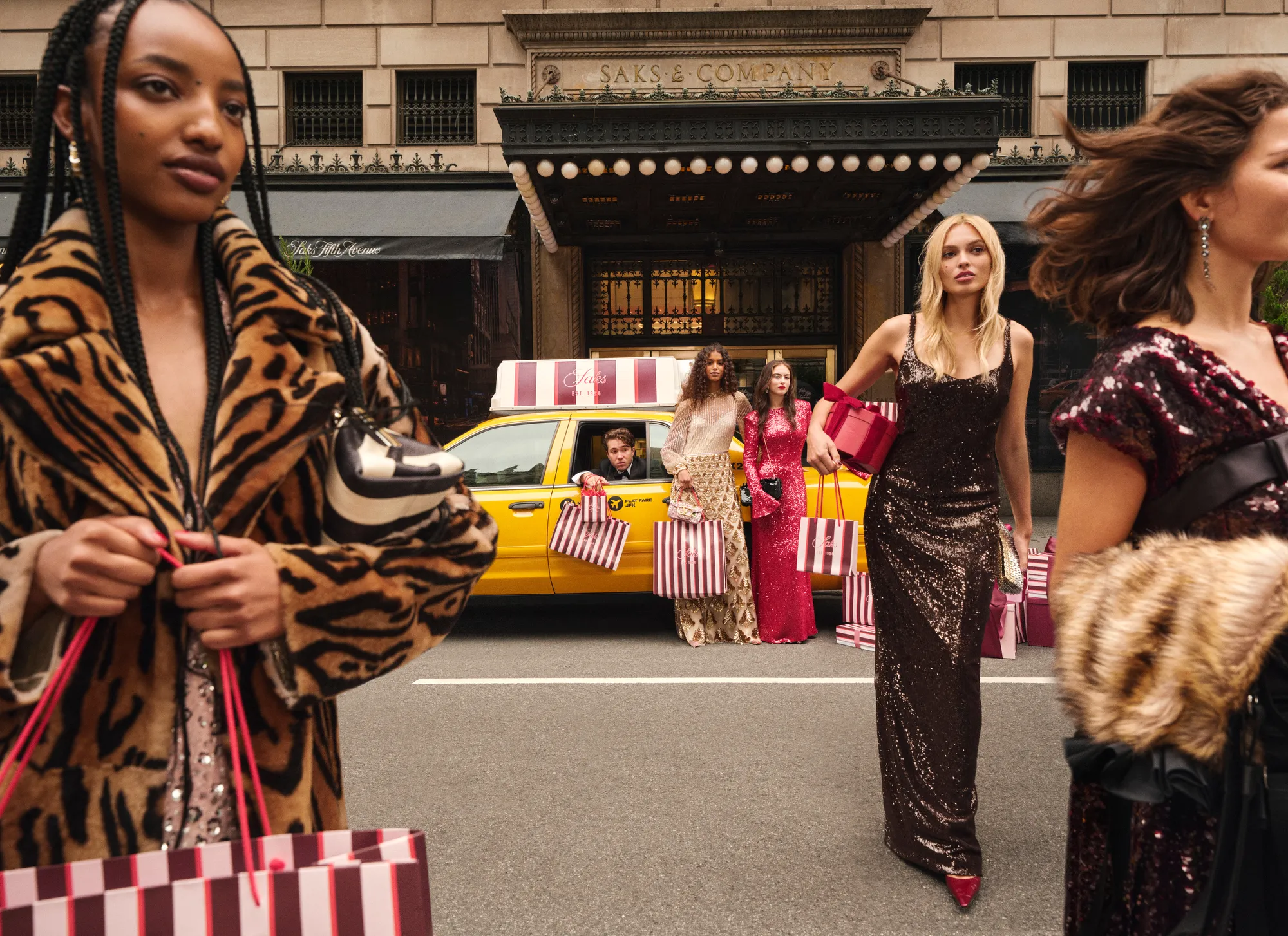 Saks Fifth Avenue’s Holiday Campaign Spotlights the Manhattan Flagship