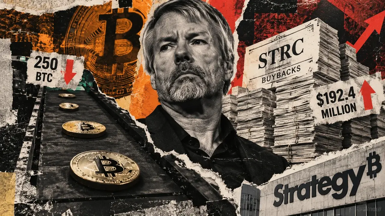 Strategy spent nearly nine times as much on STRC buybacks as Bitcoin last week