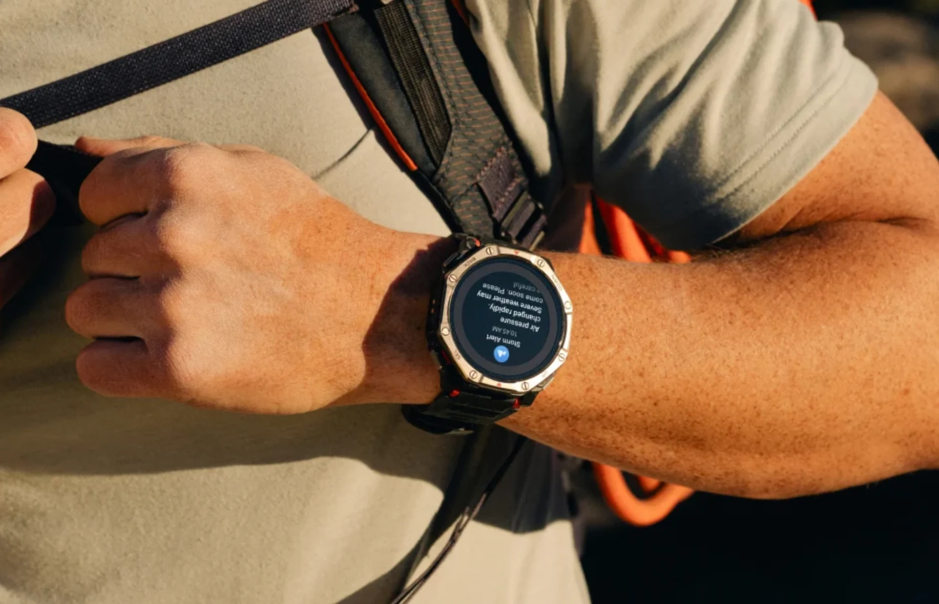 Amazfit’s new LiveShare feature brings real-time safety tracking to the T-Rex Dual Solar smartwatch
