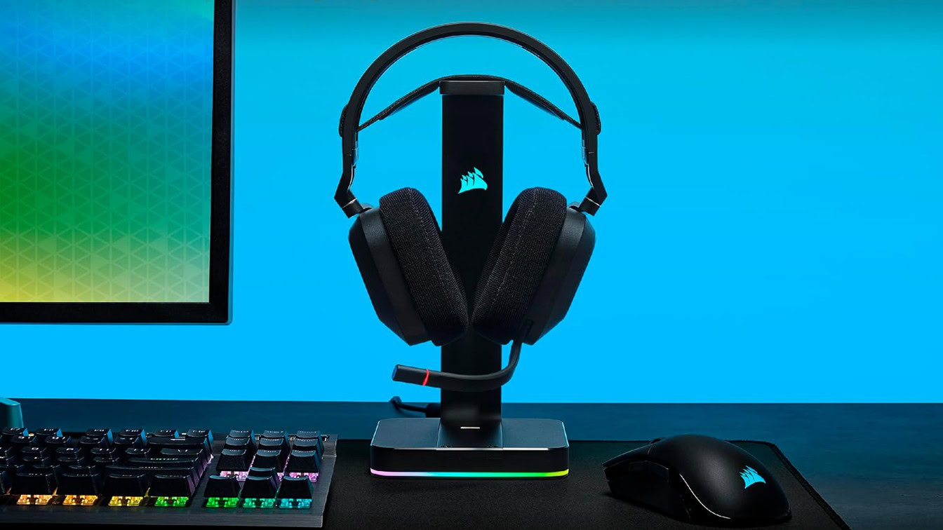 Gamer deal: Corsair HS80 RGB Wireless gaming headset falls 44% to $89.99
