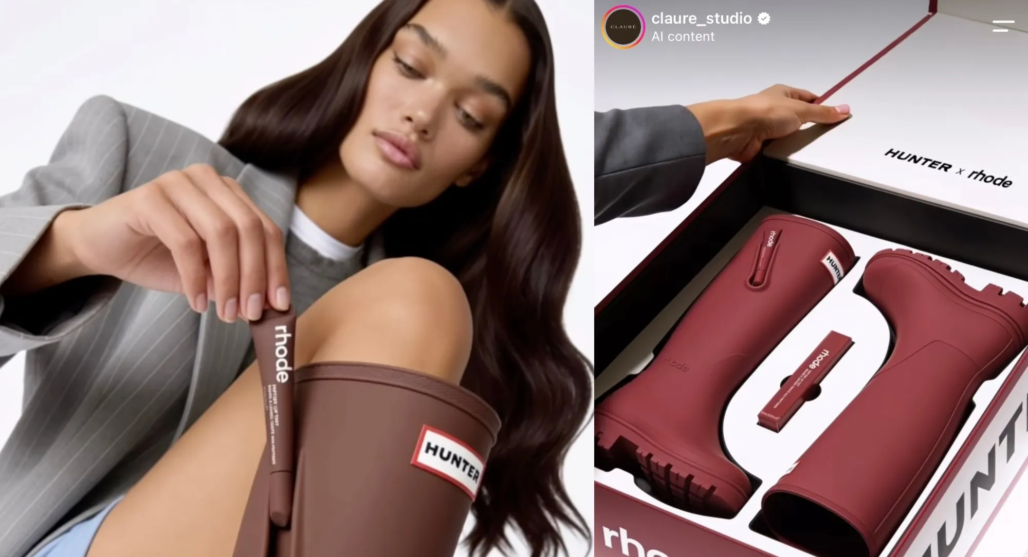 Were You Fooled by Those AI Images of Rhode x Hunter Boots? You’re Not Alone.