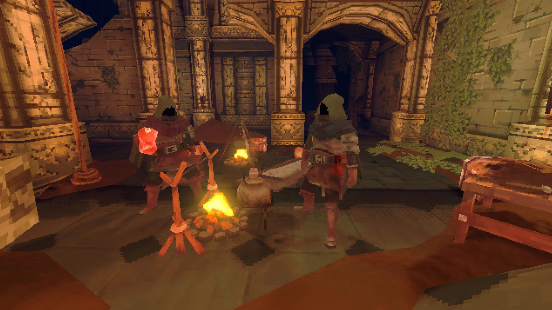 Echoes of Delicious in Dungeon ring out in Deep Dish Dungeon, a co-op dungeon crawler about making meals with whatever you can scrounge up that's out now