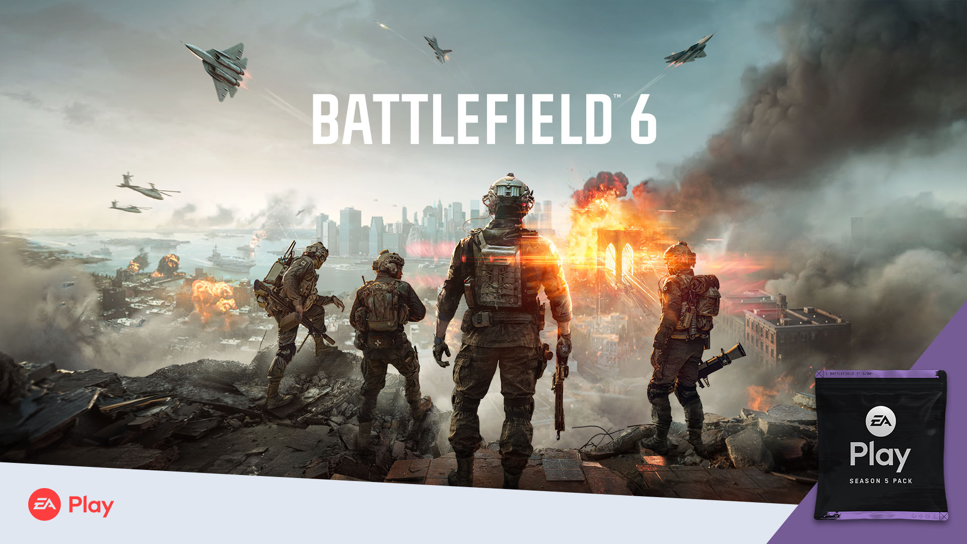 Go All in on All-Out Warfare in Battlefield 6 with EA Play