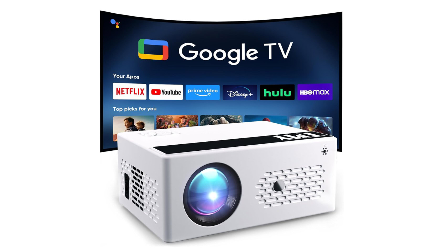Grab this highly rated Google TV projector for $169.99 while it’s 32% off