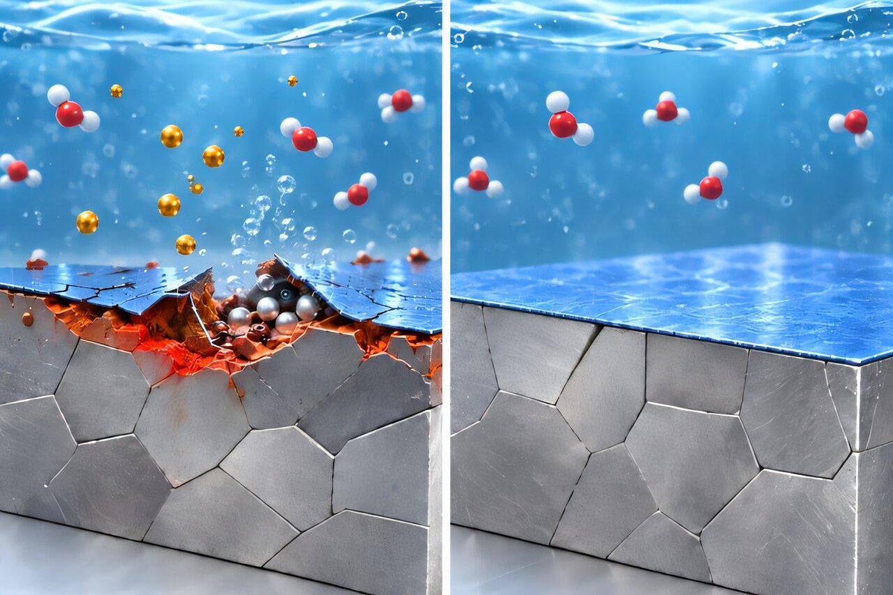 Less platinum, cheaper hydrogen: Ultrathin electrolyzer coatings show promise