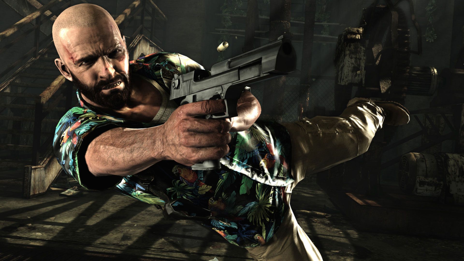 Max Payne 3 was a "failure," says Dan Houser, because despite writing GTA games, he's no Sam Lake