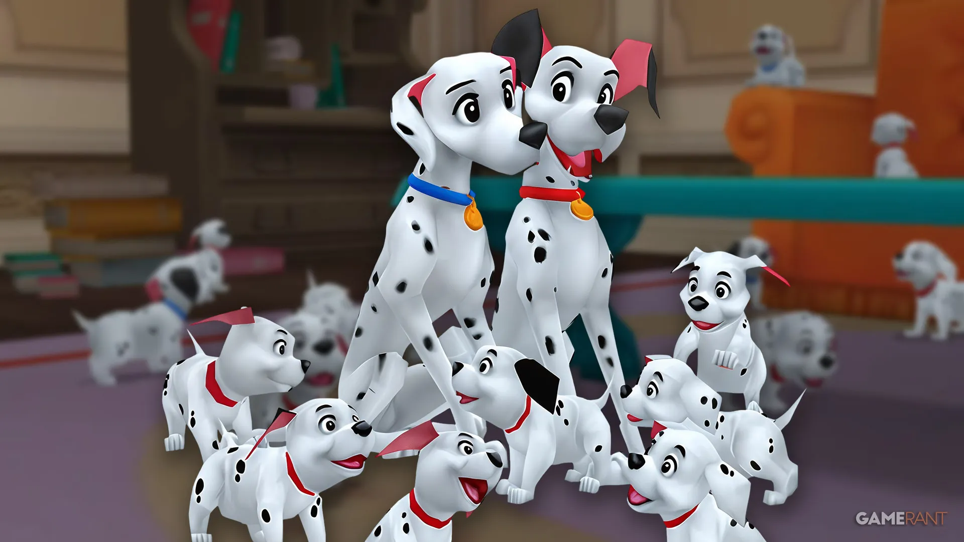 99 Dalmatians Locations in Kingdom Hearts Final Mix