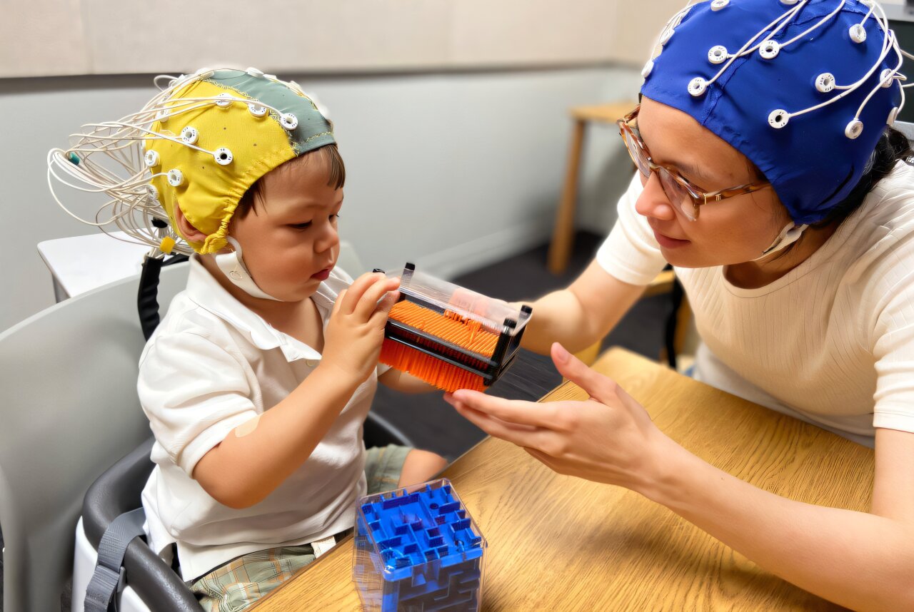 Toddler EEG study shows why story time and playtime really matter