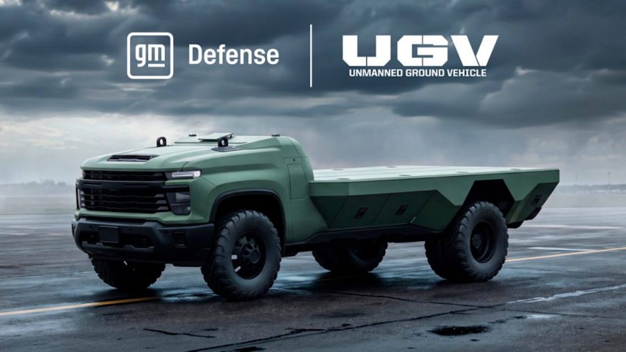 GM Defense Is Making a Driverless Silverado-Based Military Vehicle