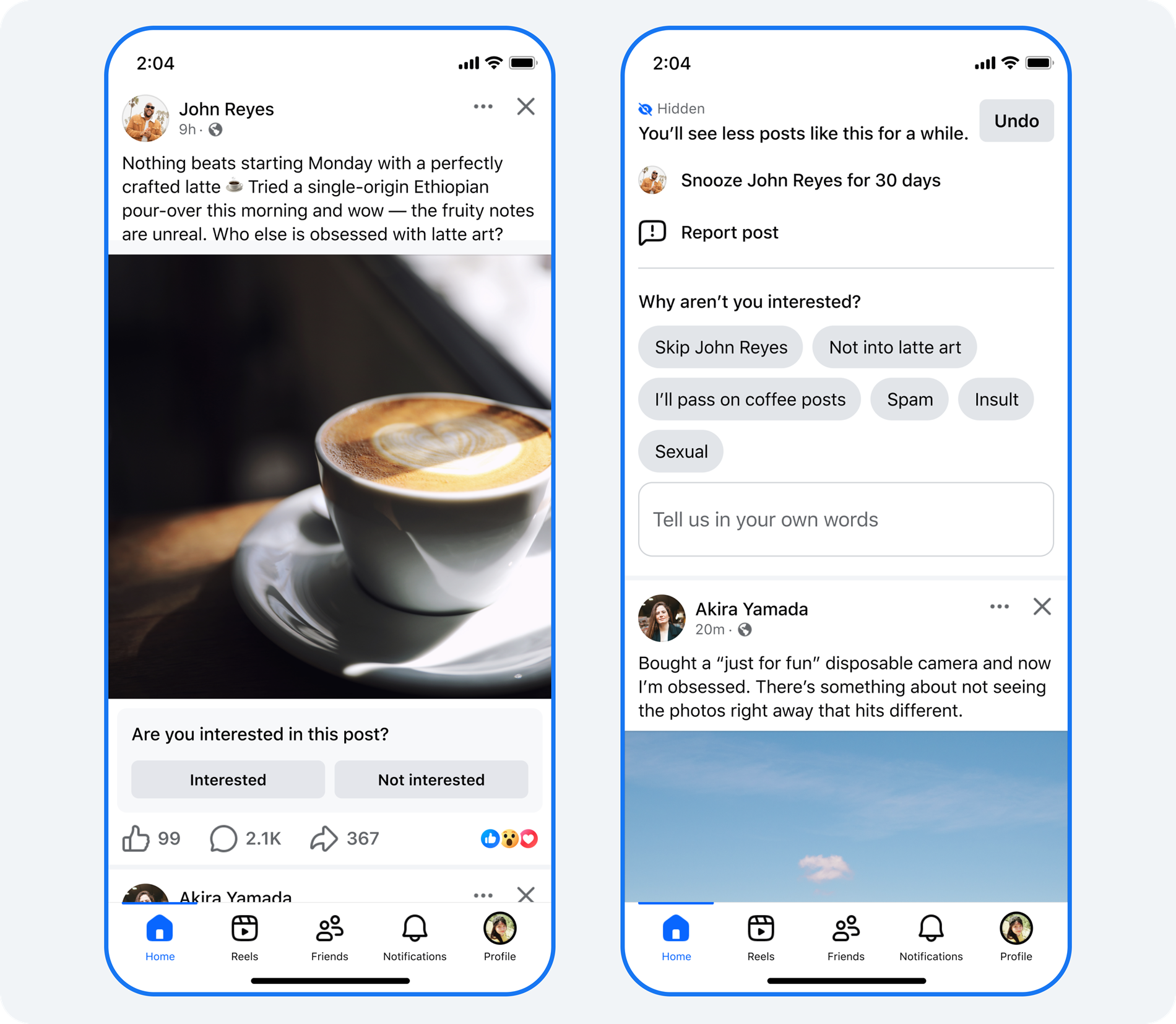 Talk to the algorithm: Facebook is the latest platform to add a recommendation-altering chatbot for users