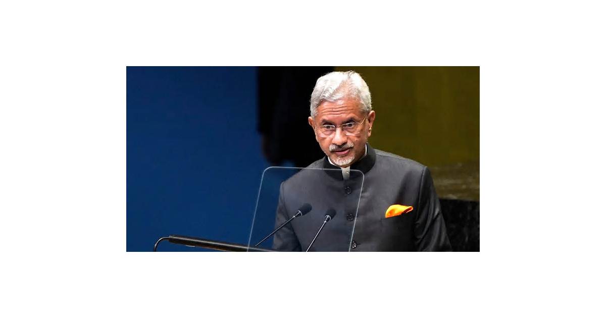 India’s Jaishankar Outlines Key Foreign Policy Objectives