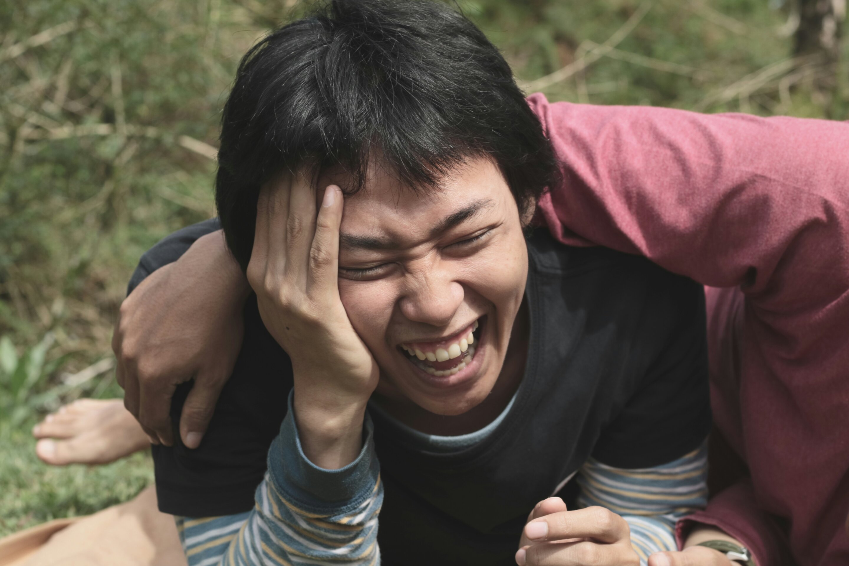 What happens in your brain when you can't stop laughing?