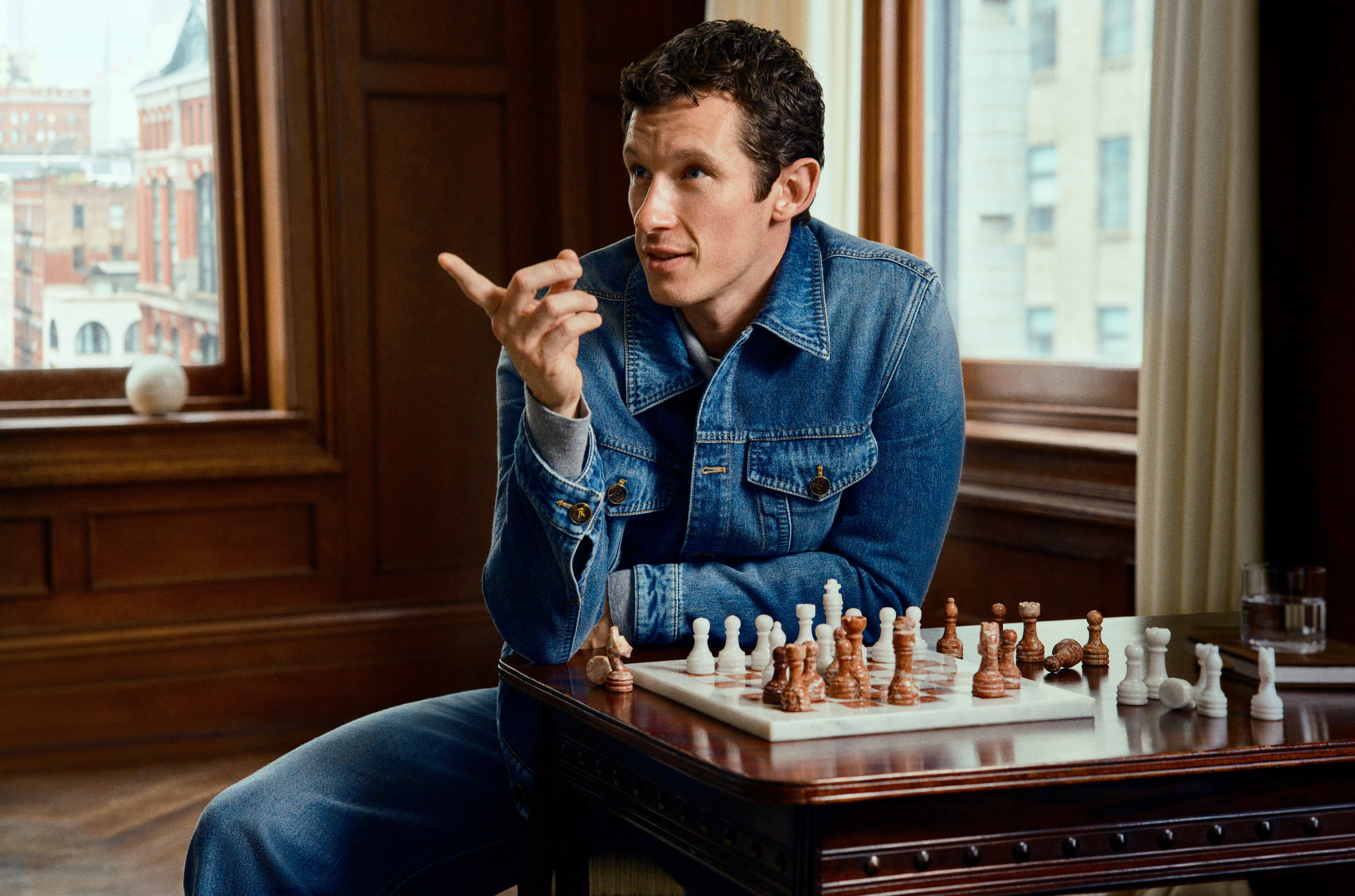 Callum Turner Is a Dog’s Best Friend in New Louis Vuitton Campaign