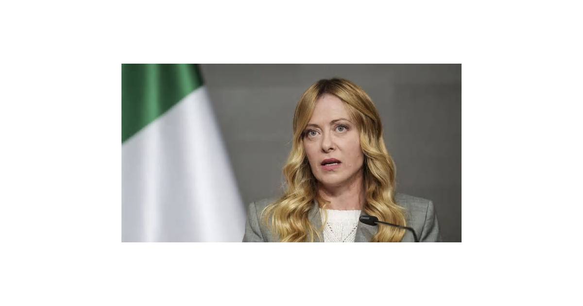 Italy Is Nearing Deal With EU on Gas Price Cap, Meloni Says