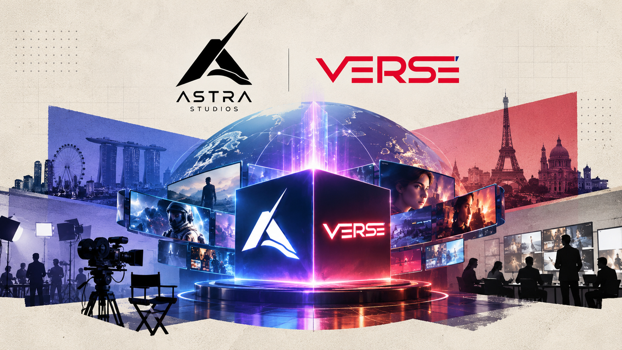 Astra Studios and VerSe Innovation launch AI content production alliance