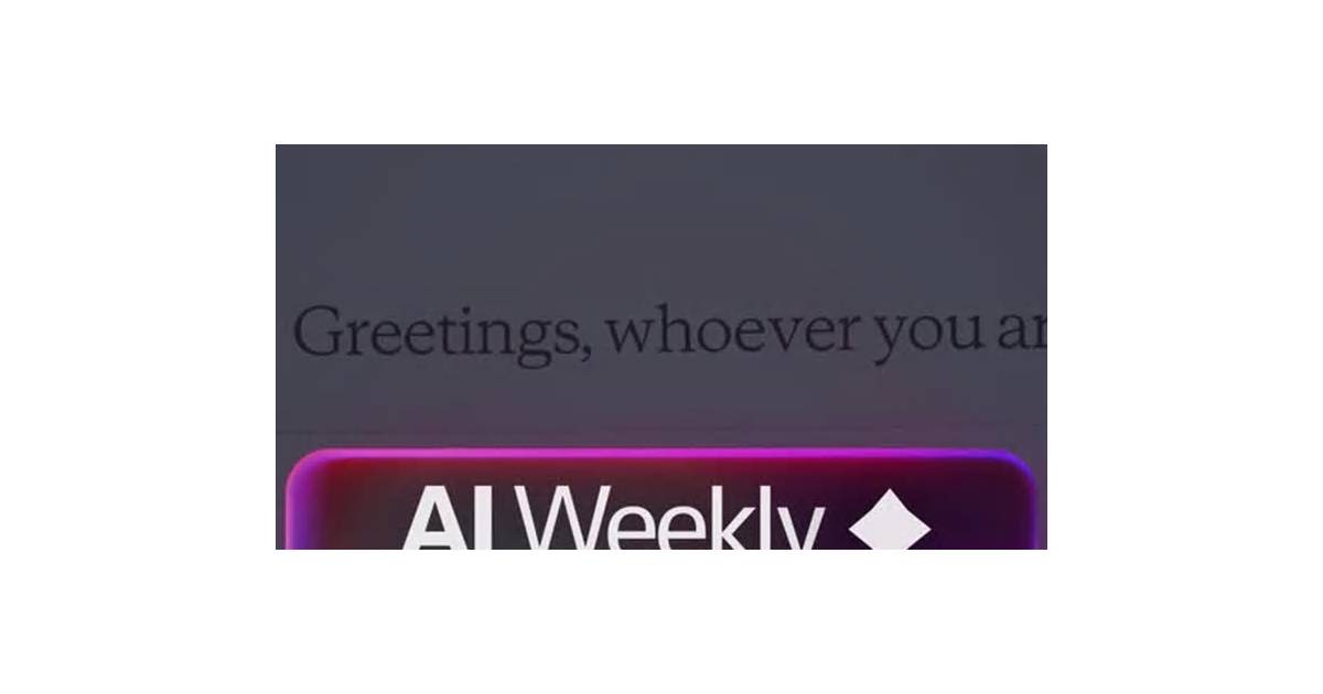 AI Weekly: Anthropic's rogue police tip, Garfield plays Altman