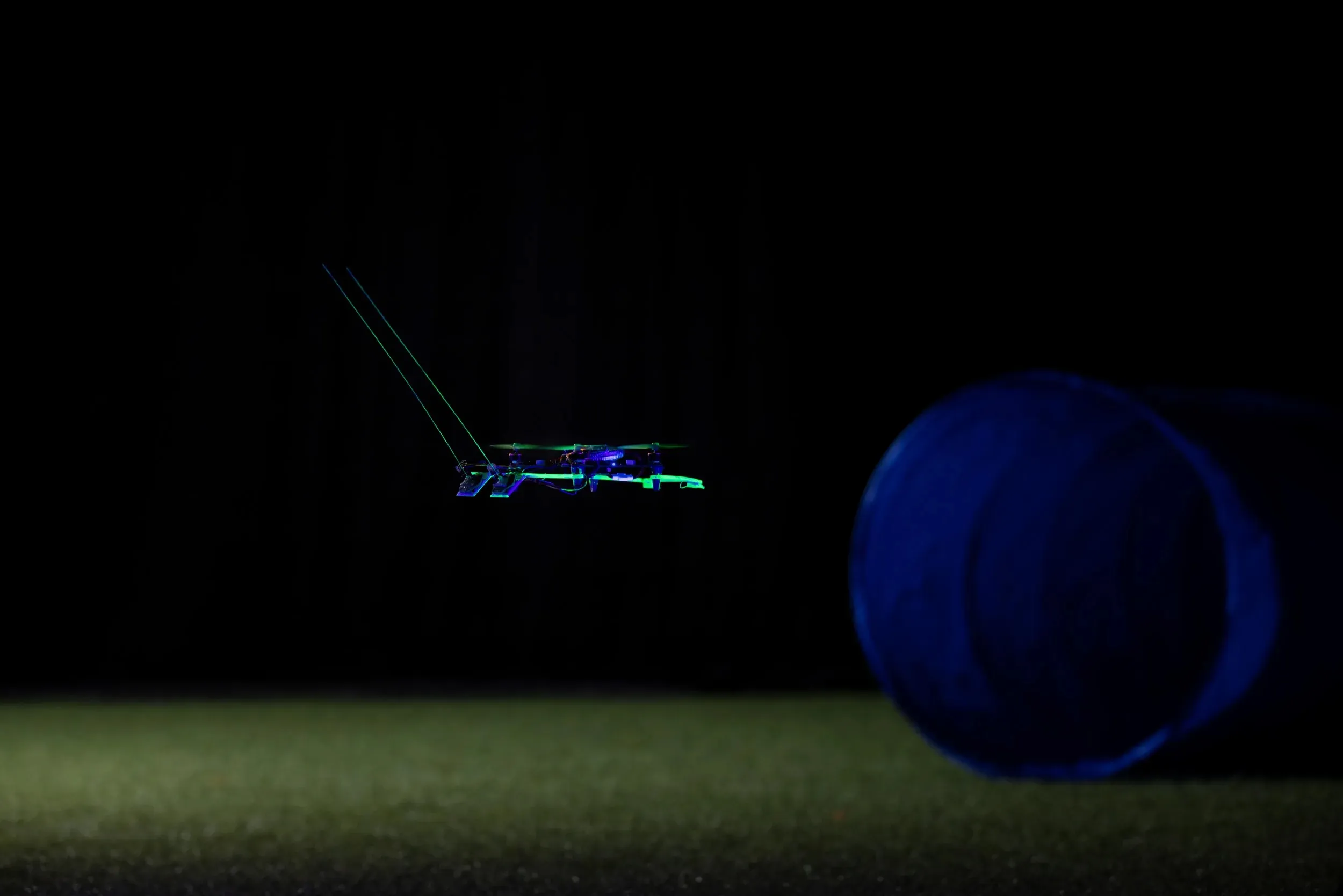 Cat-Like Whiskers Help Tiny Drones Fly in the Dark