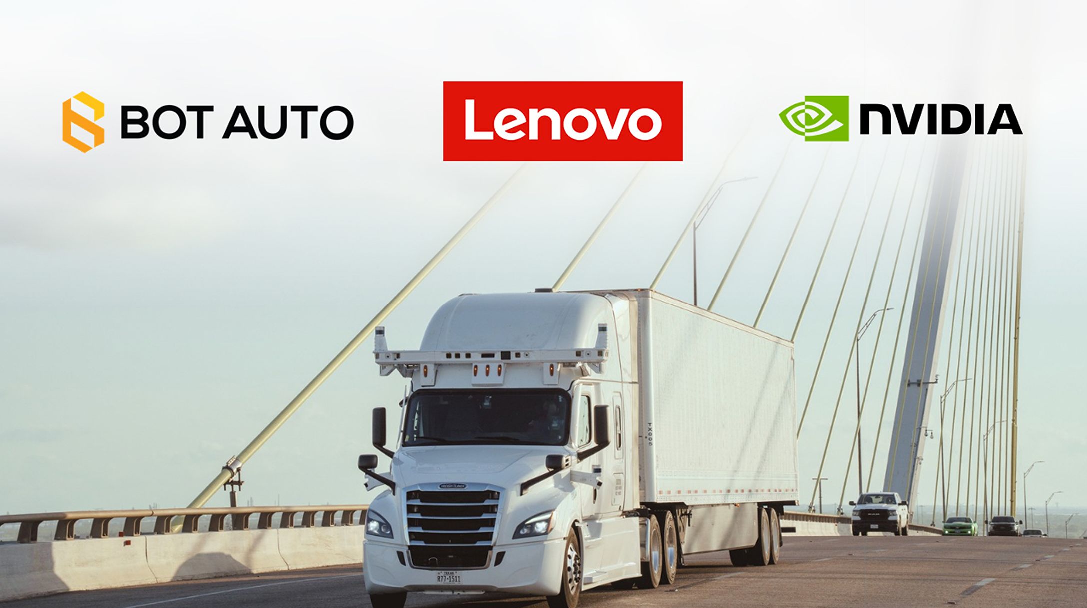 Bot Auto selects Lenovo AD1 domain controller built on Nvidia Hyperion for driverless trucking expansion