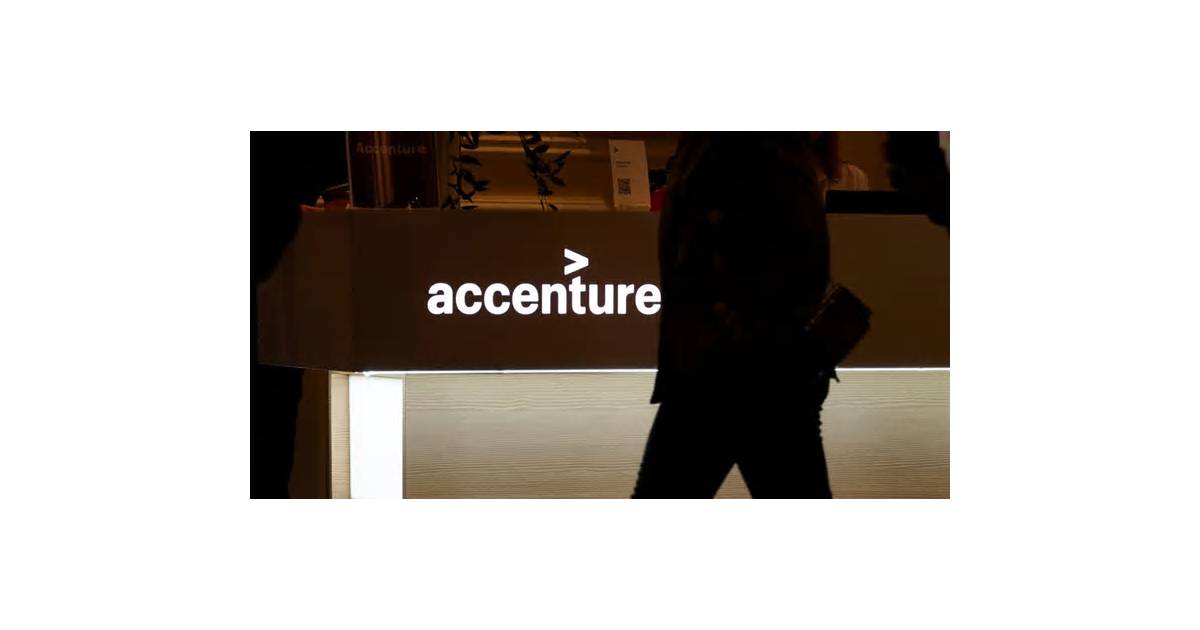 Accenture Targets Accelerating Growth Backed by AI, Deals