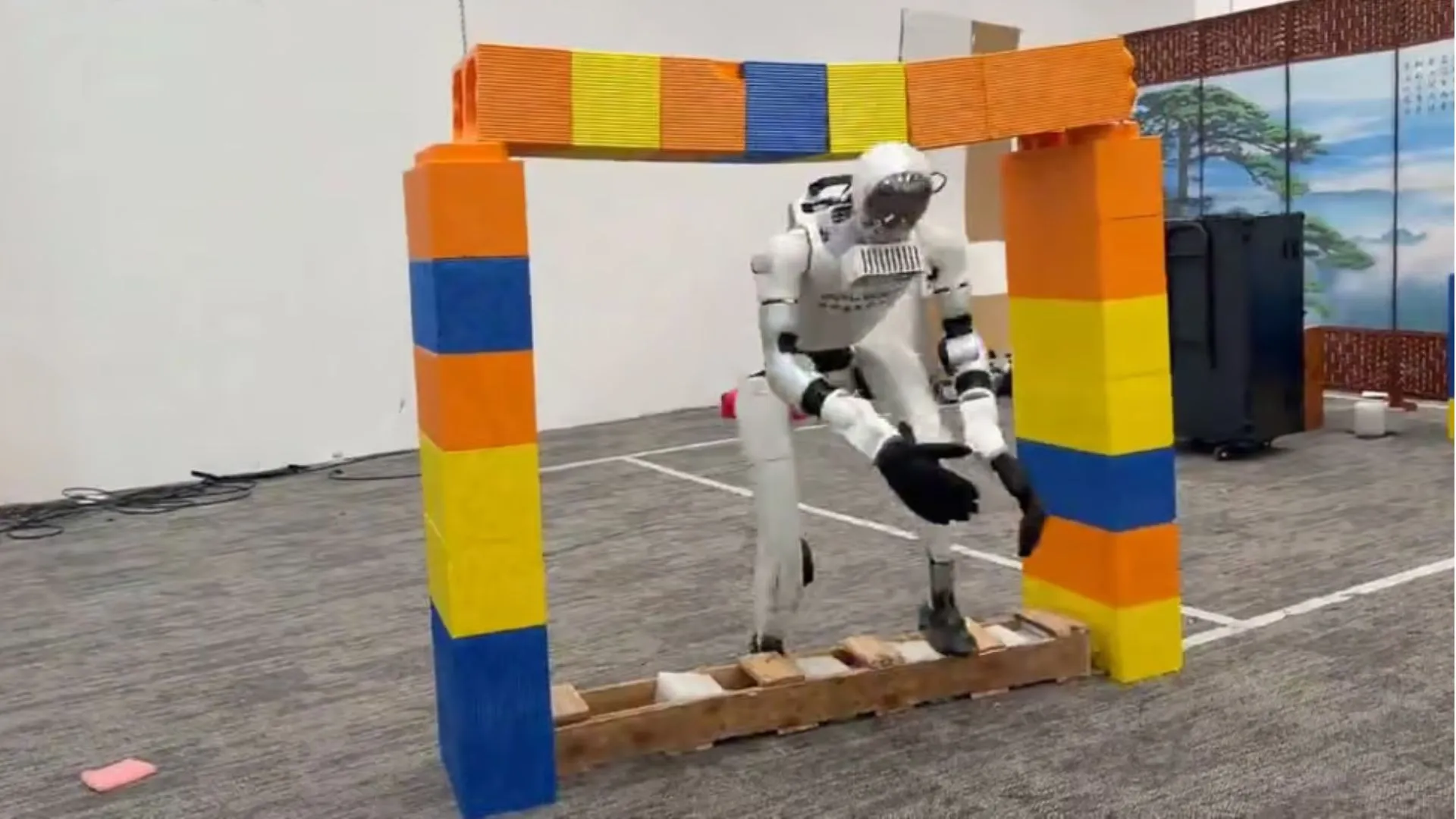 Humanoid robot learns to duck, step over objects, and avoid obstacles with new system