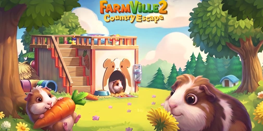 Farmville 2: Country Escape teams up with the Blue Cross for Guinea Pig Awareness Week