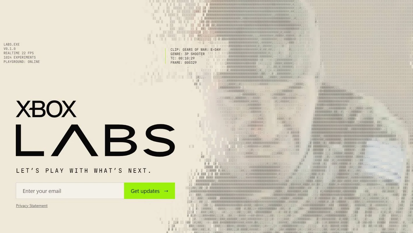 Asha Sharma announces Xbox Labs project to "explore new technology," which sure sounds like tinkering with old games through AI