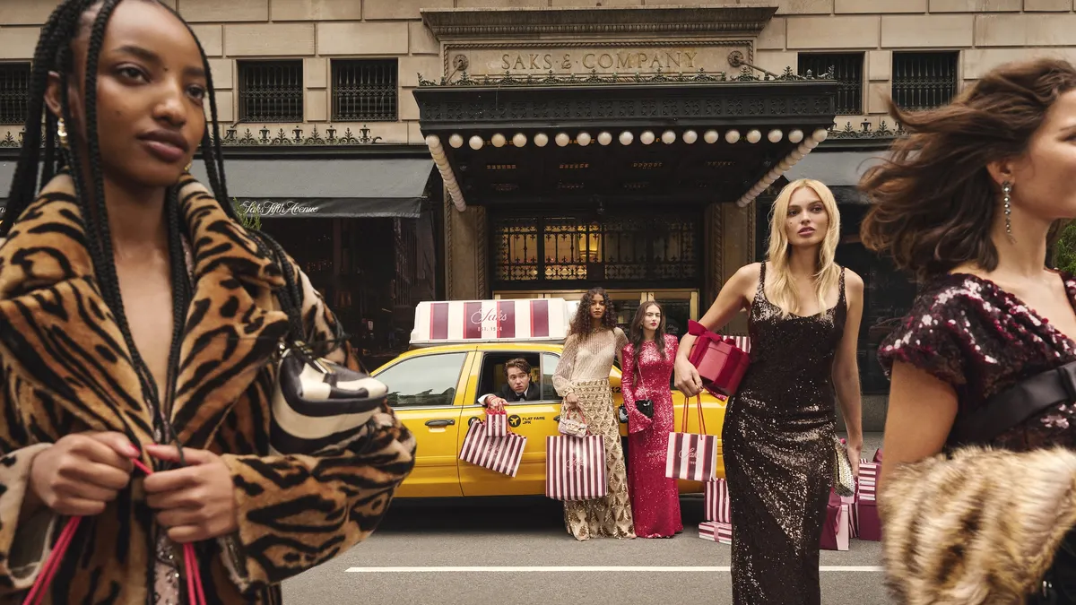 Saks channels ‘main character energy’ for first post-bankruptcy holiday