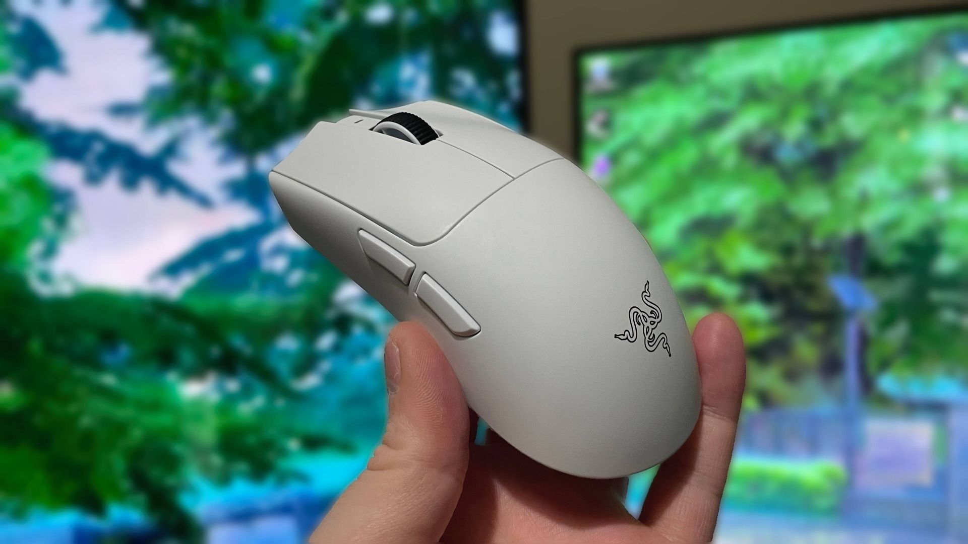 Looks like a lighter, carbon fibre version of the best gaming mouse I've held is on its way, but don't look at the price tag