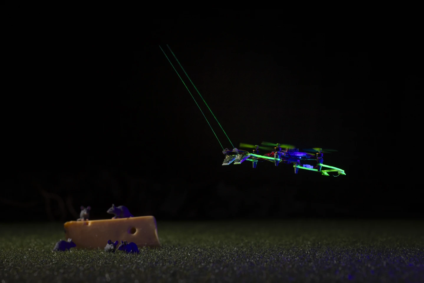 Tiny drone borrows unexpected feature from nature