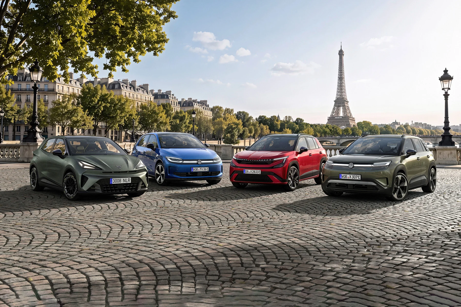 Europe is back: How VW, Stellantis and Co. shine in Paris