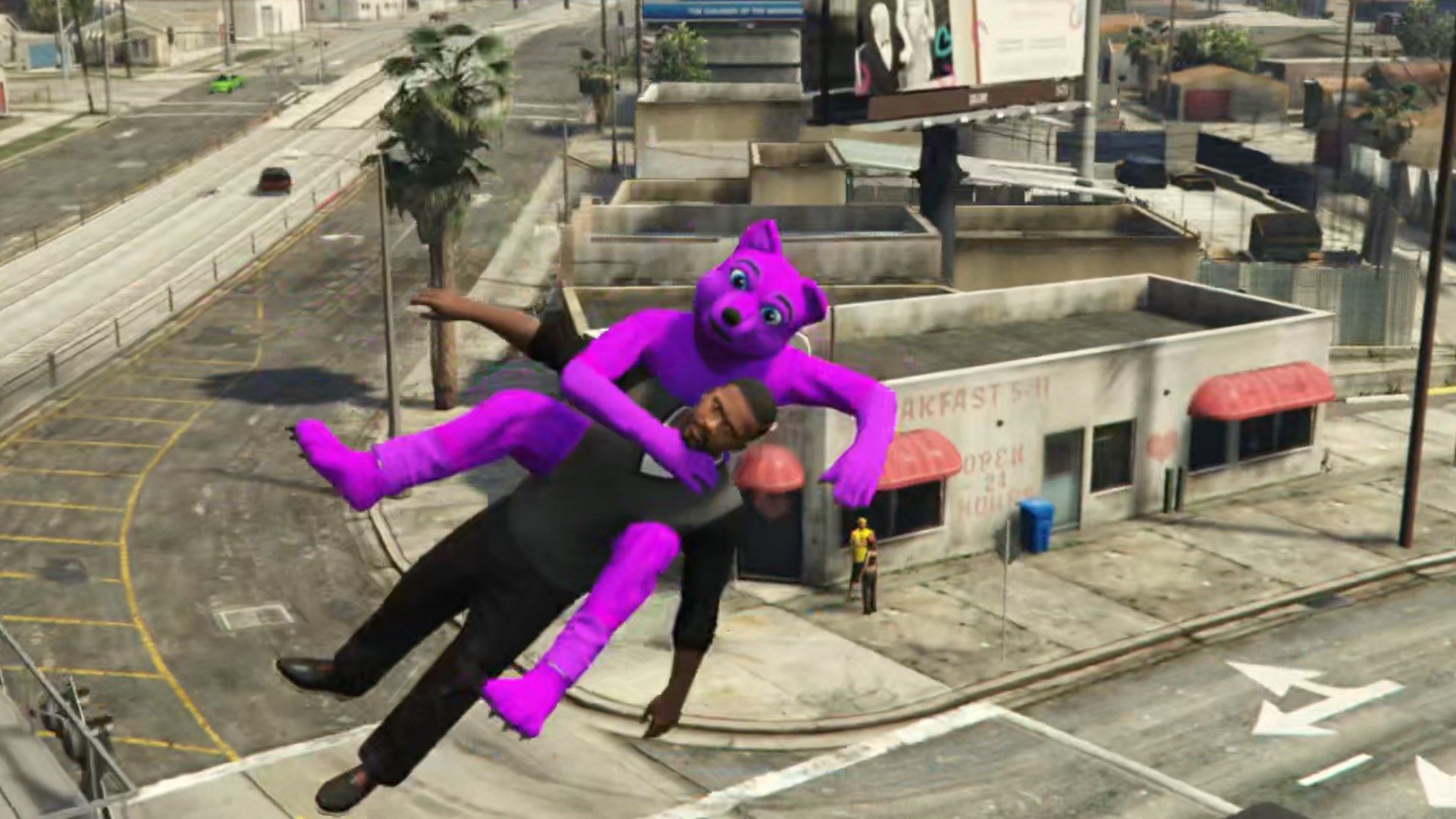 I've given GTA 5's cars Bond-style ejector seats